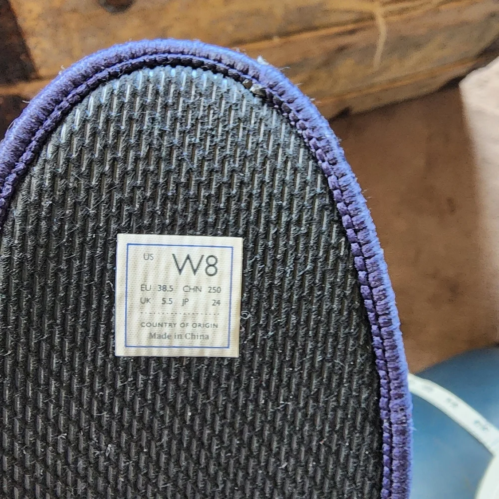 Rothys sz 8 Slip On Sneaker Navy Blue EUC - Picture 11 of 11